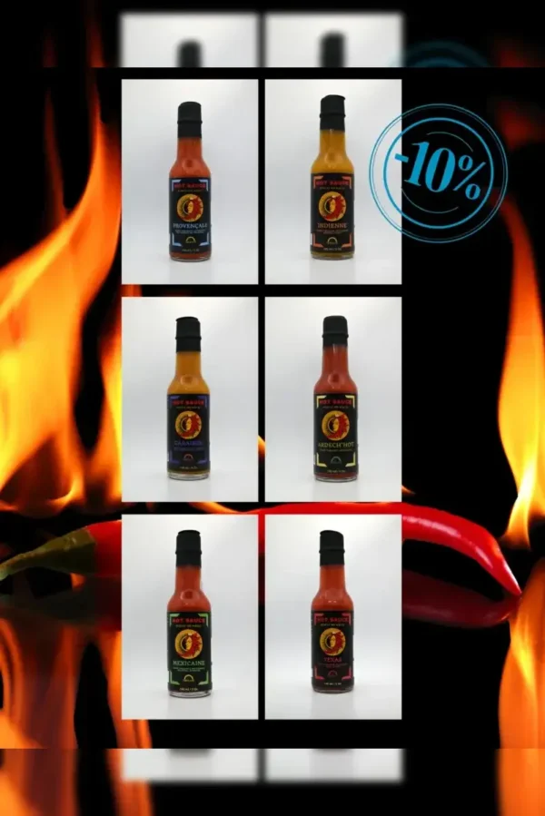 X Pack Ultime 6 Sauces X